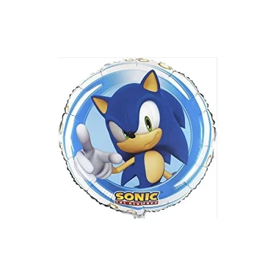 Afbeelding van Sonic Folieballon 46cm per stuk