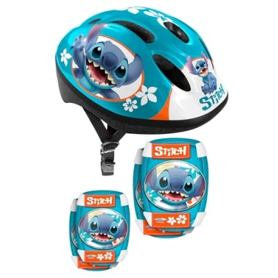Afbeelding van Disney 5 delige Skatebescherming 52 56 cm Petrolblauw maat S/M