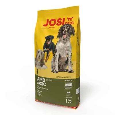 Afbeelding van 15kg JosiDog Lam Basic droogvoer voor honden