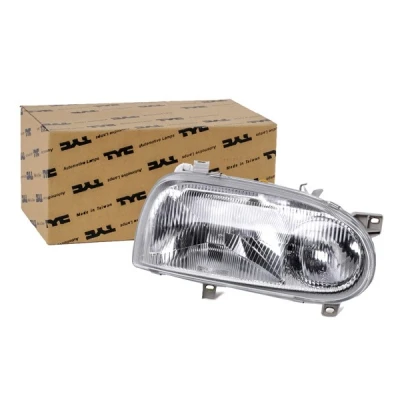Afbeelding van TYC 20 5017 08 2 Koplampen rechts H1/H1 Ovaal voor rechtsrijdend verkeer Zonder elektro motor VOLKSWAGEN: GOLF 3 Cabrio,