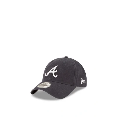 Afbeelding van New Era MLB CORE Classic 9TWENTY Adjustable Atlanta Braves Pet, Heren, Maat: One Size, Dunkelblau