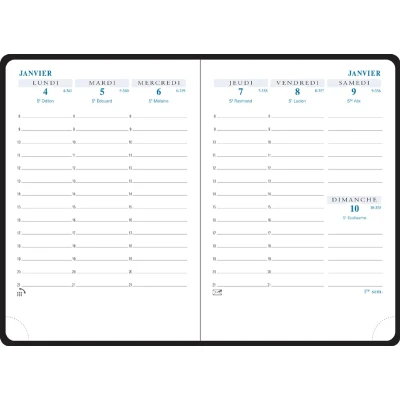 Afbeelding van Exacompta 15642E Horizons 15 Winner zakplanner 10,5 x cm januari tot december 2024 Verschillende kleuren