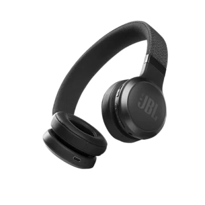 Afbeelding van JBL Live 460NC draadloze over ear hoofdtelefoon met ruisonderdrukking, lange batterijduur en spraakbediening, maat M, zwart