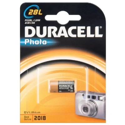 Afbeelding van DURACELL Blisterverpakking met 1 lithiumbatterij &quot;Foto&quot;, 28 l (2CR1/3N/Px28L)