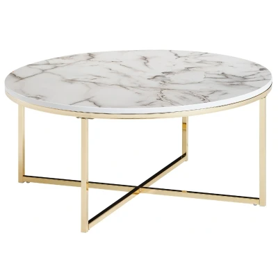 Afbeelding van Sky Style Lily Salontafel Rond Wit
