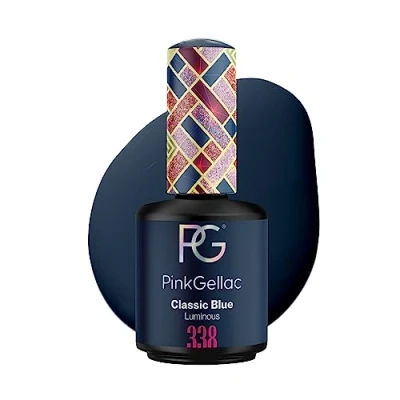 Afbeelding van Pink Gellac 338 Classic Blue Gel Nagellak 15 Ml