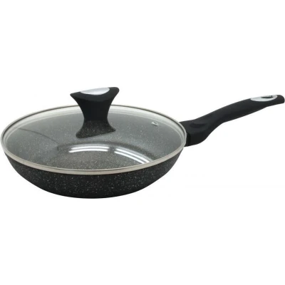 Afbeelding van Klausberg 7040 koekenpan met deksel Ø26 cm Marmer coating Alle warmtebronnen
