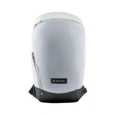 Afbeelding van Heimplanet Arc 20L Lichtgrijs Luxe Rugzak Laptop 15 inch Urban Reistas Backpack Heren Dames Duurzaam Cadeau voor hem en haar