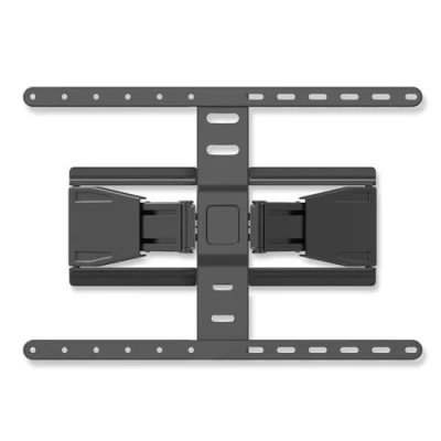 Afbeelding van Nedis Draai en Kantelbare TV Muurbeugel 43 90 &quot; Maximaal schermgewicht: 50 kg Kantelbaar Draaibaar Minimale muurafstand: 19.6 mm 2 Draaipunt(en) ABS / Metaal Zwart