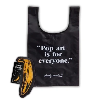 Afbeelding van Andy Warhol Banana Reusable Tote Bag