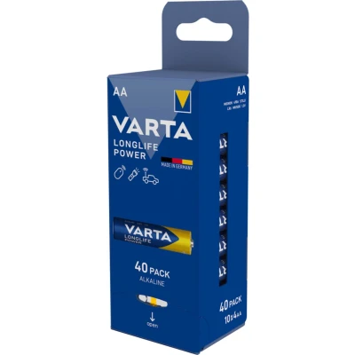 Afbeelding van Batteries Varta Longlife Power (40 Pieces)