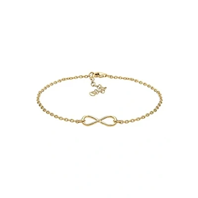Afbeelding van Elli Infinity Armband, Dames, Maat: 18, Goldfarben