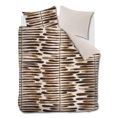 Afbeelding van VT WONEN Dekbedovertrek Botanic Stripe 240 x 200/220