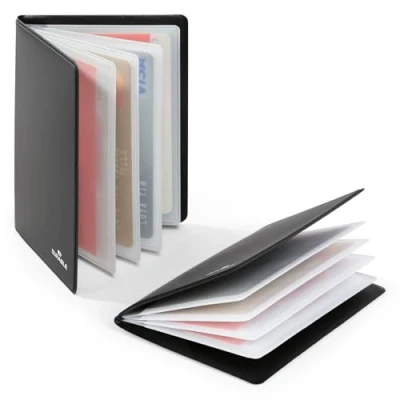Image de Durable 230958 Porte cartes protection antiRFID en plastique souple pour 8 format CB Noir