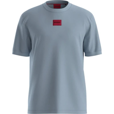 Afbeelding van Boss Heren T shirt Blauw 50447978/483 Diragolino