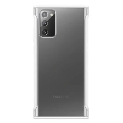 Image de etui samsung ef gn980cw note 20 n980 blanc/blanc transparent protective cover