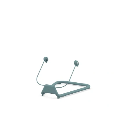 Afbeelding van Cybex Wipstoelonderstel Lemo + Click &amp; Fold Bouncer Stand Stone Blue/Mid Blue