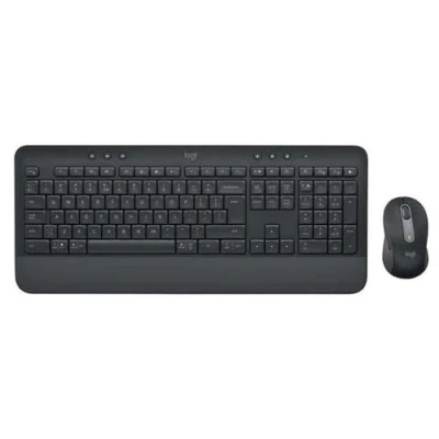 Image de Logitech Signature MK650 Combo for Business Ensemble clavier et souris sans fil 2.4 GHz Bluetooth LE QWERTY International US graphite