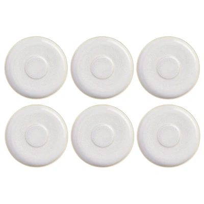 Afbeelding van Villeroy &amp; Boch Crafted Cotton Koffie Schotel 15 cm set van 6