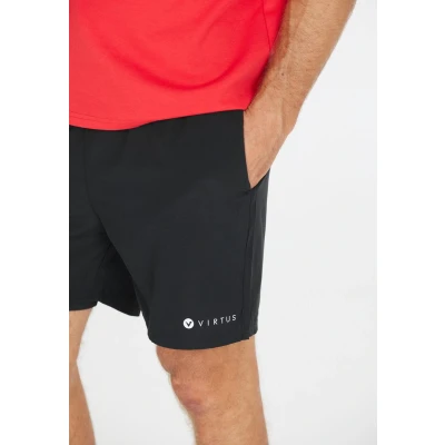 Afbeelding van Zayne 2 in 1 Short Heren Black 990 S Zwart Sportbroek