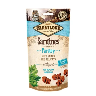 Afbeelding van Carnilove Soft Snack Sardines / Peterselie 50 GR