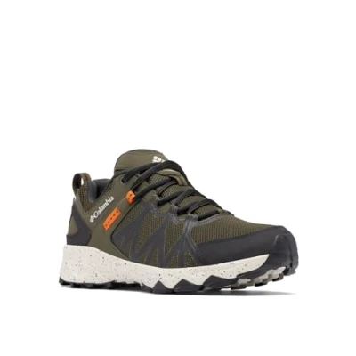 Image de Columbia Peakfreak 2 Outdry Chaussures de trekking et randonnée imperméables pour homme, Soleil du désert olive foncé, 46 EU