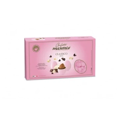 Afbeelding van Confetti Maxtris, Klassiek roze, chocolade, 1000 g