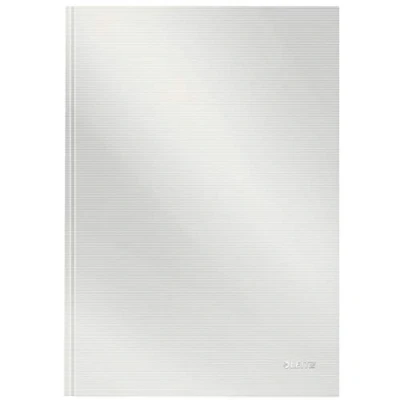 Afbeelding van Leitz A4 Notitieboek, hardcover, gelinieerd, ivoorpapier, 90 g/m², effen kleur, wit, 80 vellen