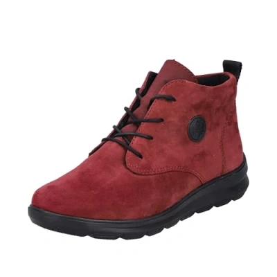 Afbeelding van Rieker dames veterboot Bordo Maat 37