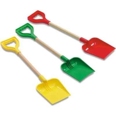 Afbeelding van Basic Schep Met Houten Steel 56 Cm