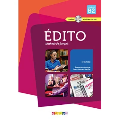 Afbeelding van Edito Nouveau B2 Podrecznik + CD i DVD Heu, Elodie Book