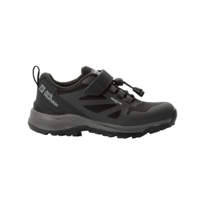 Afbeelding van Jack Wolfskin Villi Hiker Texapore Low K Wandelschoenen, uniseks, kinderen, zwart.