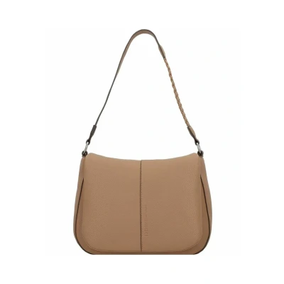 Afbeelding van TOM TAILOR Schoudertas Neda Saddle Bag Camel Lichtbruin