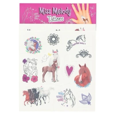 Afbeelding van TOPModel Paarden Tattoos Miss Melody