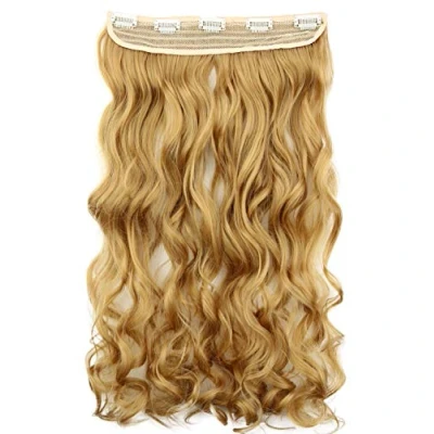 Afbeelding van Prettyshop C65 1 Haarverlenging, 55 cm, golvend, honingblond,