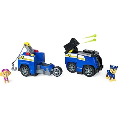 Afbeelding van PAW Patrol 2 in 1 gesplitst voertuig, Chase politieauto