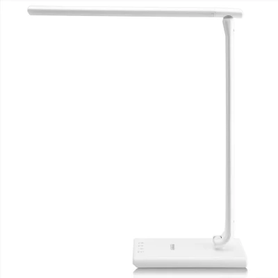 Afbeelding van Monzana LED Bureaulamp USB Laadfunctie Kleurwarmtes Instelbaar Dimbaar Wit