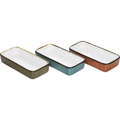 Afbeelding van Cosy &amp; Trendy Kommen Brisbane 17 x 8 cm 3 Stuks