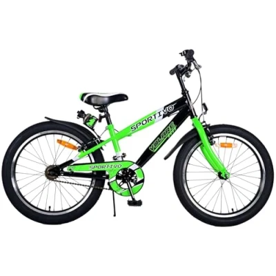 Afbeelding van Volare Sportivo Kinderfiets Jongens 20 inch Groen Twee handremmen