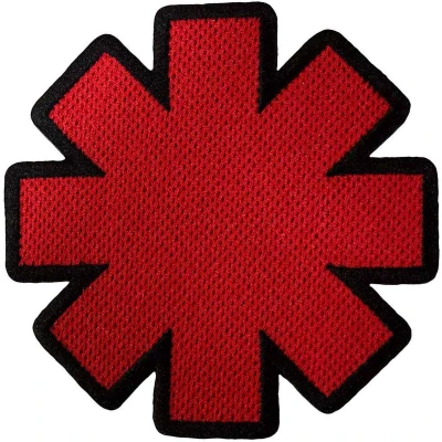 Afbeelding van Red Hot Chili Peppers Asterisk Cut Out Patch Rood