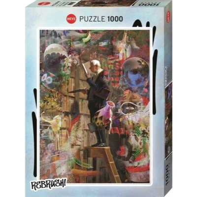 Afbeelding van Puzzel The Bookworm 1000 Heye