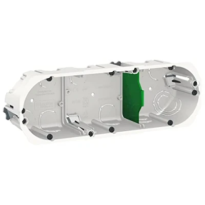 Afbeelding van Schneider Electric Multifix inbouwdoos Ø 67mm Prof 50mm 3 posities, afstand 71 mm IMT35935