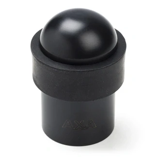 Afbeelding van Deurstopper AXA 35 x 53 mm (RVS, Rubber, Vloermontage, Mat zwart)