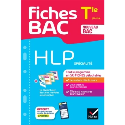 Image de Fiches Bac HLP Tle (spécialité) 2025