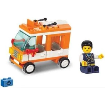 Afbeelding van Sluban City Motors M38 B0179 Busje 72 Delig