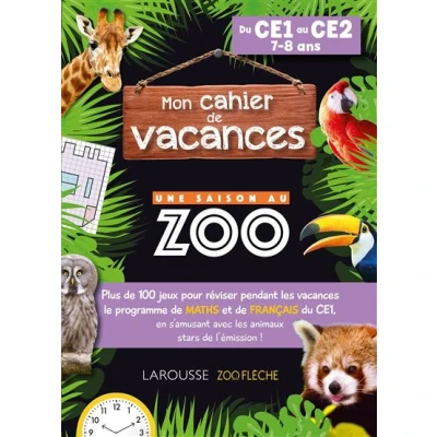 Image de Cahier de vacances UNE SAISON AU ZOO CE1 CE2