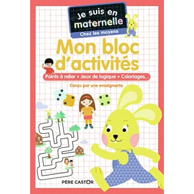 Afbeelding van Mon bloc d&#039;activites chez les moyens je suis en maternelle