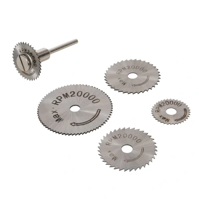 Afbeelding van Silverline 6 delige HSS snijschijven set 22, 25, 32, 35 en 44 mm