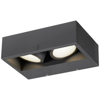 Afbeelding van SLV ESKINA FRAME 1006314 LED buitenlamp (wand) 27 W Antraciet