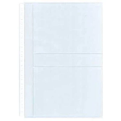 Afbeelding van Kangaro foto showtassen PP A4 2 vakken 13x18cm 23 gaats 10 stuks K 18002